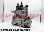 DENSO HP0 Common rail fuel pump 094000-0322 for KOMATSU SA6D140E-3 6217-71-1120,
