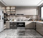 Modern Antique Kitchen Cabinet Sets Customized Color Plywood Lacquer