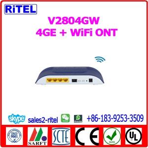 Wholesale V2804GW 4GE + WiFi GPON ONT from china suppliers