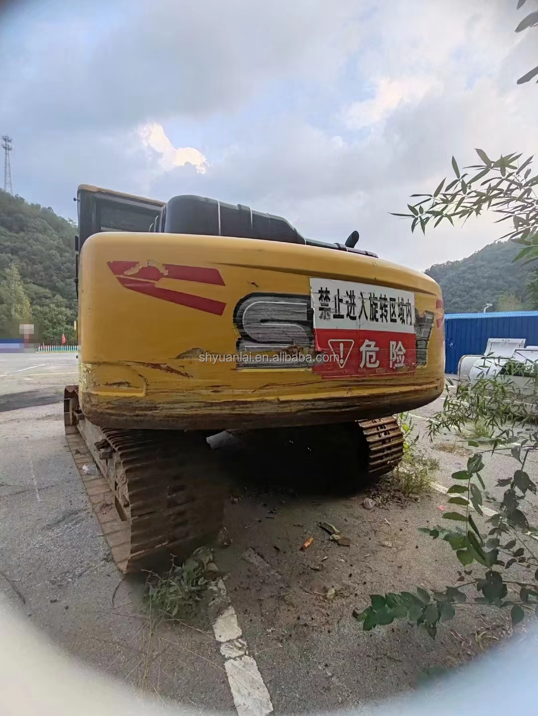 Sany SY215 Excavator 114KW Power 0-2000 Working Hours Next Generation Design