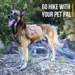 Harness Military Tactical Dog Vest Harness Molle Adjustable Training