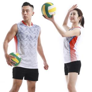 Wholesale Printed Badminton Uniform Suit For Men And Women Sleeveless Volleyball Uniform Sweat-absorbent Sport Wear from china suppliers