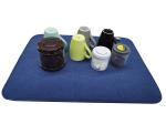 Microfiber Waffle Kitchen Absorbent Dish Drying Mat Rack Pad Fabric Kitchenware