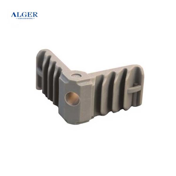 ABM High Quality Aluminium Spacer bar Plastic glass Connector key for Insulating Glass