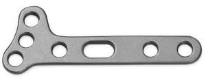 Wholesale titanium Oblique Angled T Type Orthopedic Locking Plate from china suppliers