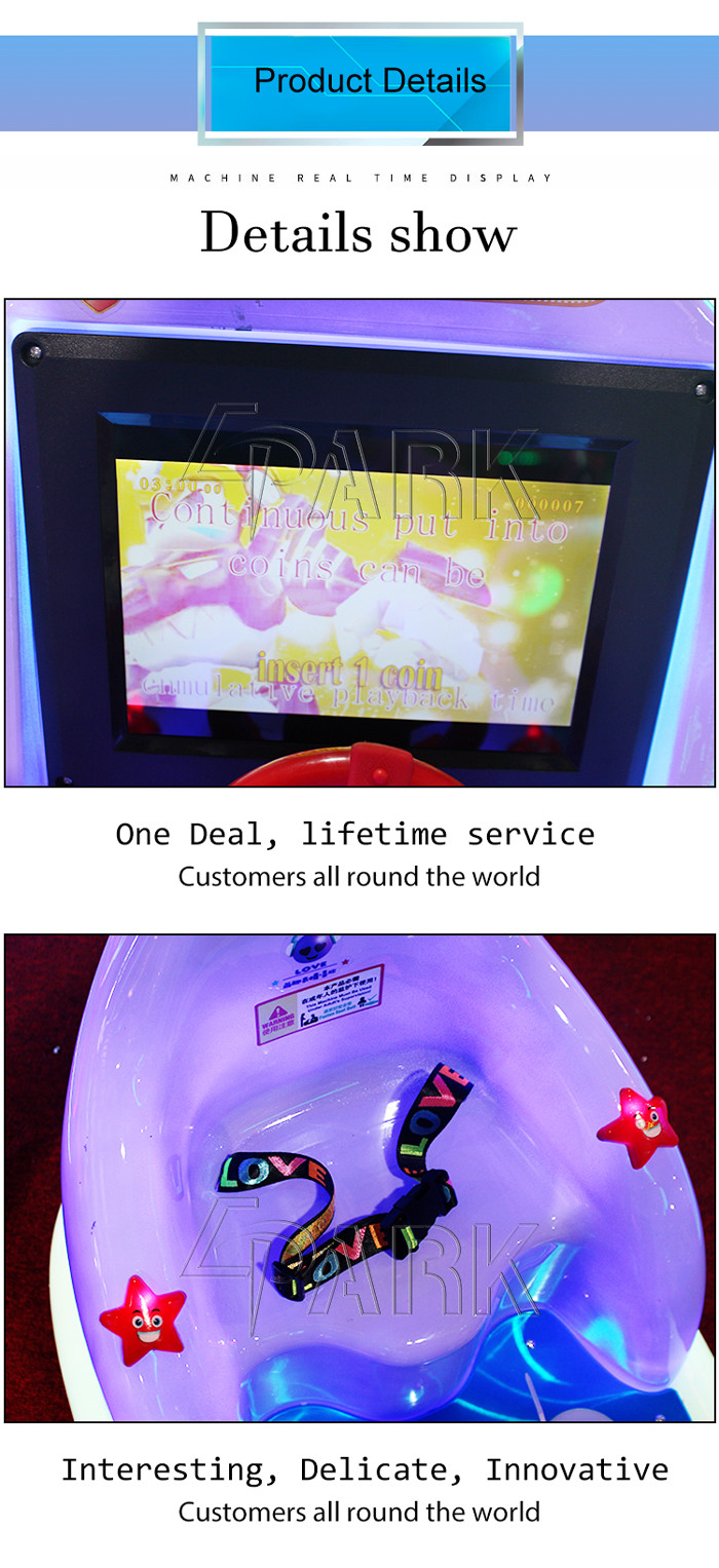 Dog Rocking Ride Kiddie Carnival Game Simulator Fiberglass And Plastic Material