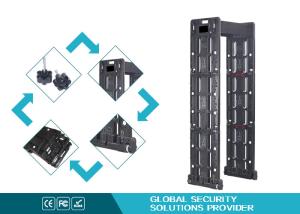 Wholesale Outdoor Folding Metal Detector Walk Through For Sports / Event / Concert from china suppliers