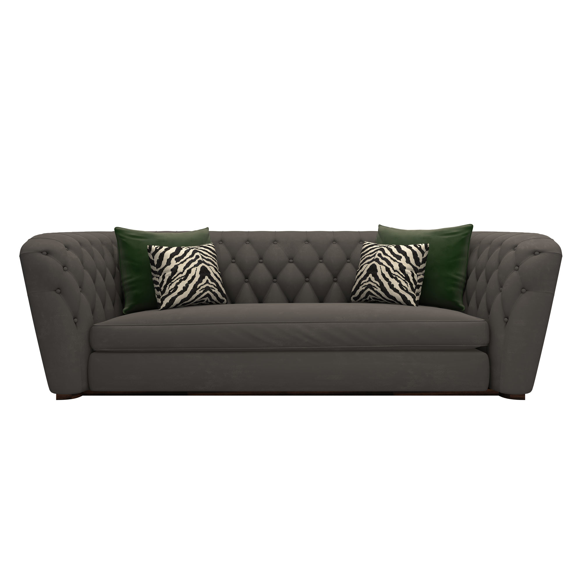 Luxury house Living room furniture of Leather sofa set for Lobby reception in Fashion deisgn