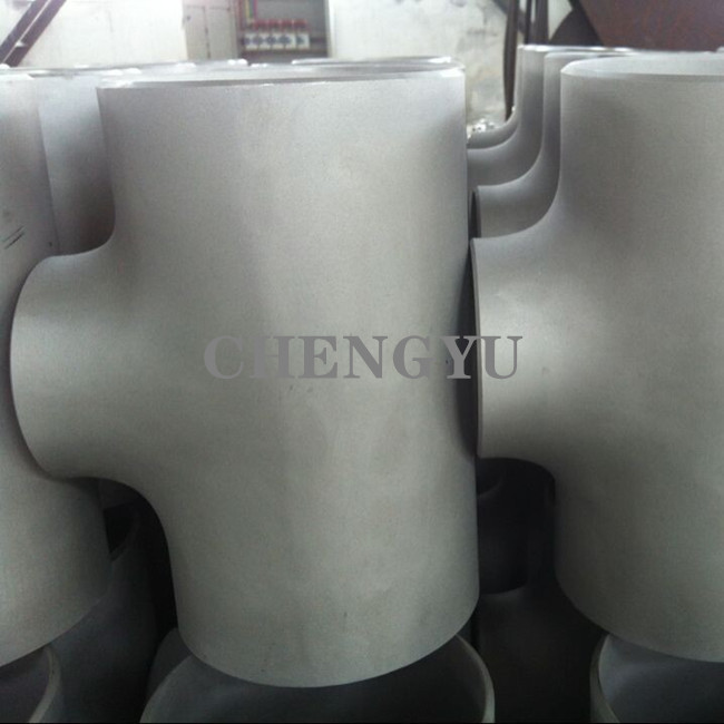 Anti Rust Stainless Steel Pipe Fittings B16.9 Reducing Tee Pipe Fitting ASTM