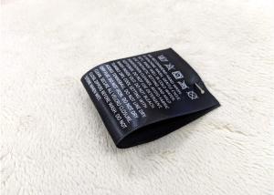 Wholesale Woven Screen Printing Label , Sewing Printed Labels For Clothing Eco - Friendly from china suppliers