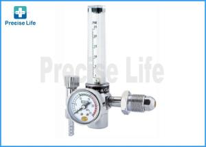 Wholesale Zinc Alloy G5/8 male CO2 / Argon pressure regulator with Gas Flowmeter from china suppliers