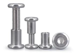 Wholesale Stainless Steel Socket Button Head Butt Screws Hex Drive Round Head Chicago Screws from china suppliers