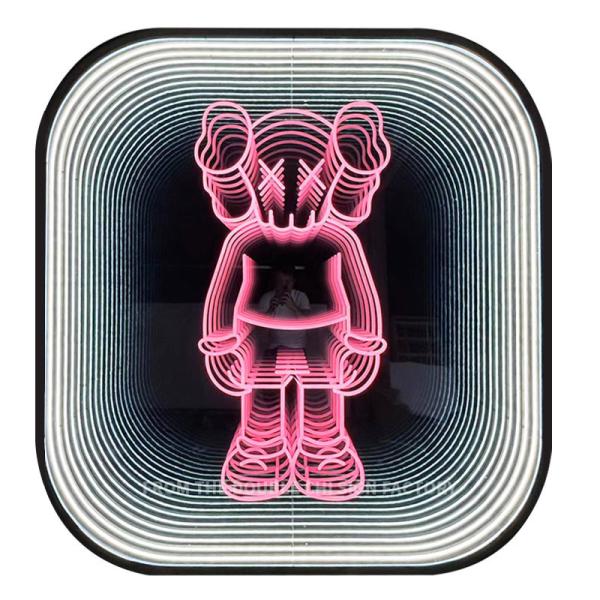 Neon Mirror Lights Indoor Outdoor Voltage DC12V/AC110-220V for Playing Pictures