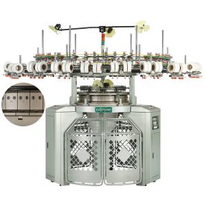 Wholesale 12G-40G Single Jersey Round Knitting Machine Knit French Diamond Pique from china suppliers