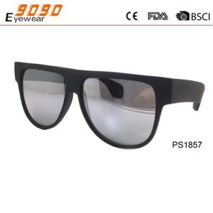 Wholesale 2017 fashion sunglasses with 100% UV protection lens, made of plastic from china suppliers