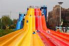 Wholesale Swimming Pool Water Park Slide Equipment Ourdoor Heavy Duty Rainbow Water Slide from china suppliers