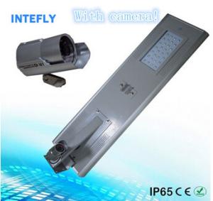 Wholesale China solar street light price solar LED lights with camera selling for 5 rainy days 50W with white light from china suppliers
