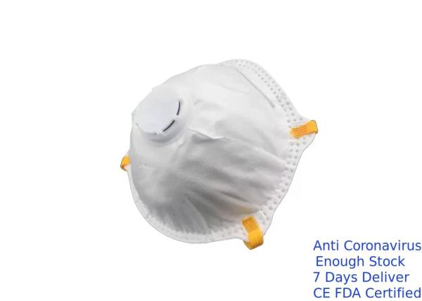 White Ffp1v Anti Dust Face Mask Disposable Non Woven Face Mask For Food