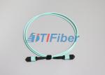 MPO / MTP Female Fiber Optic Patch Cord for 8 Core Ribbon Fiber Optic Cable