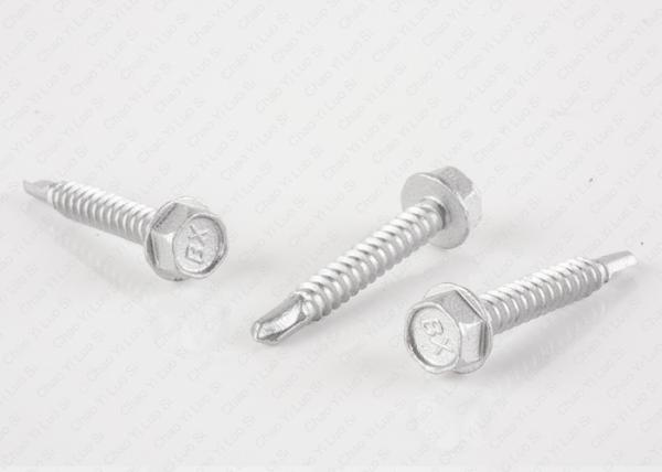 Galvanized 2 Inch 3 Inch Self Drilling Screws Phillips Recess Round Head Step