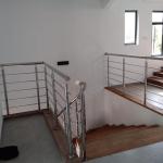 Rotating Staircase Stainless Steel Railing 1000-2000mm Glass Inox 201 304 316