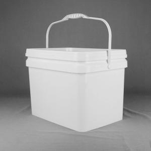 Wholesale 5 Gallon 20 Litre Square Plastic Buckets With Lid Food Industry from china suppliers