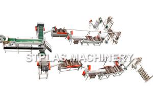 Wholesale SUS304 Stainless Steel Plastic Washing Recycling Machine Long Service Lift Time from china suppliers