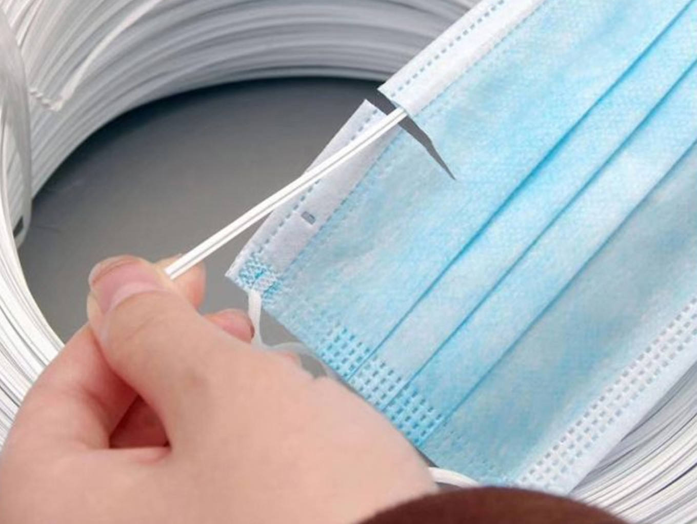 Lightweight 5mm PP Metal Bendable Nose Bridge Wire