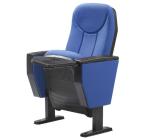 Theater / Auditorium Steel School Furniture Table And Chair With Armrest