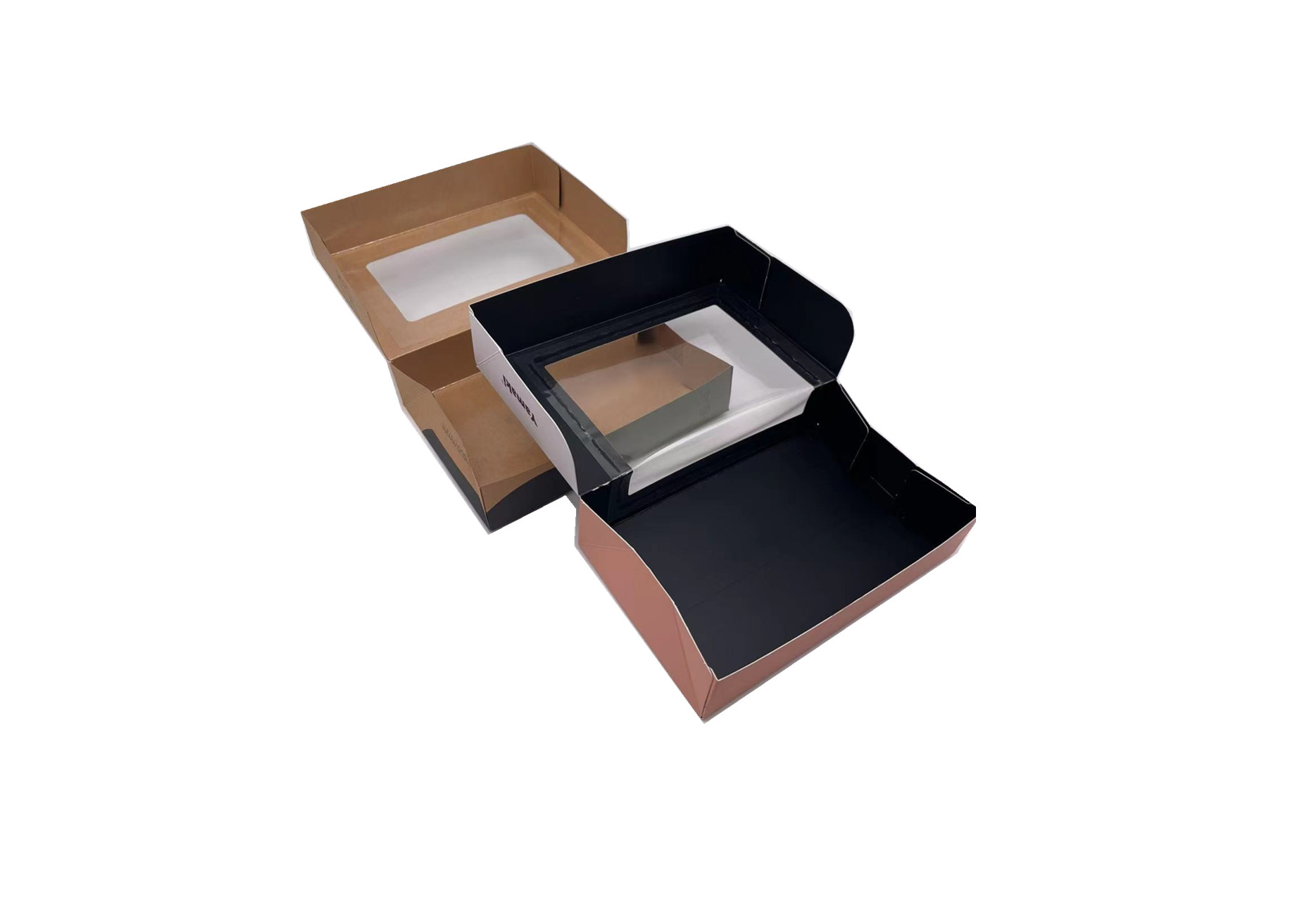 Spot UV Finishing Packaging Sushi Box 300-400gsm White Cardboard Material