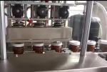 Full Automatic Twist Off Cap Round Jam Bottle Glass Jar Vacuum Capping Sealing