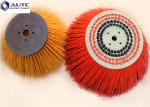 Dust Door Street Sweeper Replacement Brushes , Large Sweeping Brush Blue Yellow