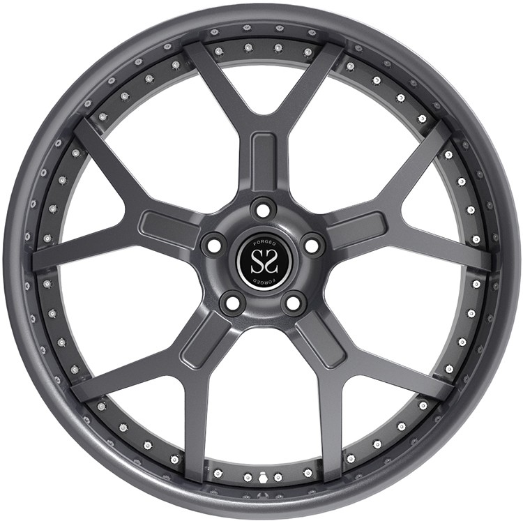 Fit for BMW M5 2-Piece Forged Wheels 18 inch racing rims concave wheels forged alloy wheels deep dish concave staggered