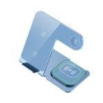 3-In -1 Bracket Aluminum Alloy Wireless Charger For Phone Earphone Watches