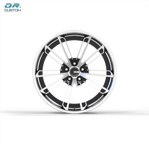 Wholesale 5x108 19 Inch Deep Concave Wheels ODM Hyper Black Aluminum Alloy from china suppliers