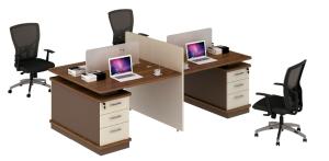 Wholesale wholesale melamine 4 seater office workstaion table furniture from china suppliers