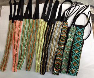 Wholesale beaded &amp; plaited hair band from china suppliers