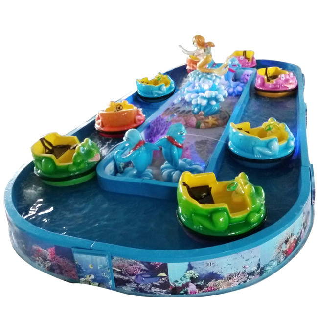 Blue color ocean drift durable fiberglass quality and long working life for amusement equipment