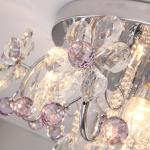 Contemporary crystal ceiling lights For Living room Bedroom Kitchen Fixtures (WH