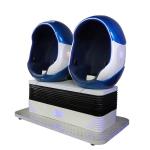 Hot Selling 42 Inch VR Cinema Equipment Coin Operated 9D VR Double Egg Chair