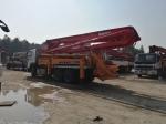 Used Sany 37m Howo Truck Mounted Concrete Pump Used Big Concrete Pump Truck