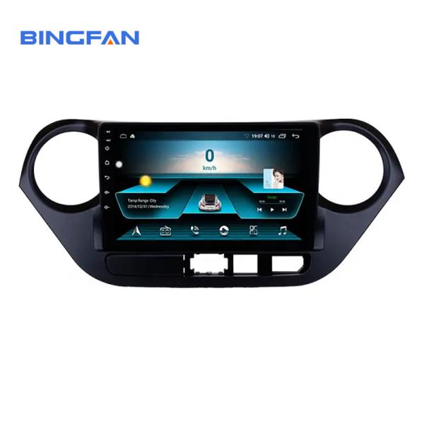 2 Din 9 Inch WIFI Touch Screen Android 10 DVD Player Car For HYUNDAI I10 Grand