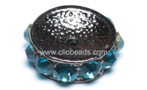 Wholesale Alloy Beads with Rhinestones AL12839 Jewelry Beads Findings from china suppliers