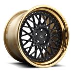Polish Gold Barrel Disc Customised 3-PC Forged Alloy Rims 19x10" For Audi A7