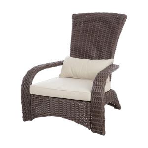 Wholesale Patio Sense Deluxe Wicker Chair All Weather For Porch Lawn Garden from china suppliers
