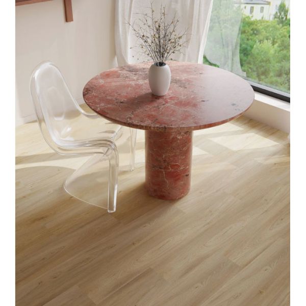 Ash Wood Waterproof Spc Tiles Flooring Scratch And Abrasion Resistant