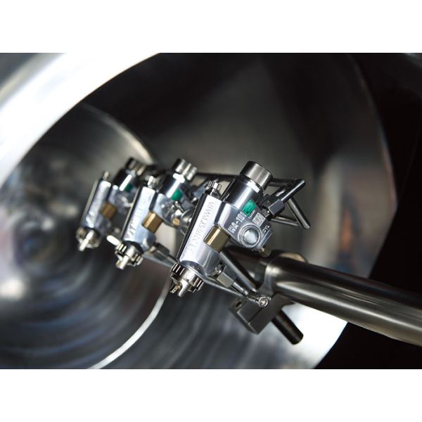 BG-150D Automatic Film Coating Machine PLC Control System 2.2KW Motor Power / Tablet Coating Machine