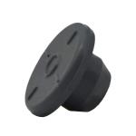 Blue Butyl Rubber Stoppers 13mm Glass Bottle Rubber Stopper For Injection Vials