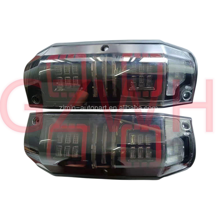 Chromed Car Reverse Brake Light Toyota Tail Light For LC7 Series