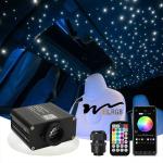 RGBW 16W Fiber Optic Ceiling Lights Star Kit Twinkle 12v Car Roof Star Light